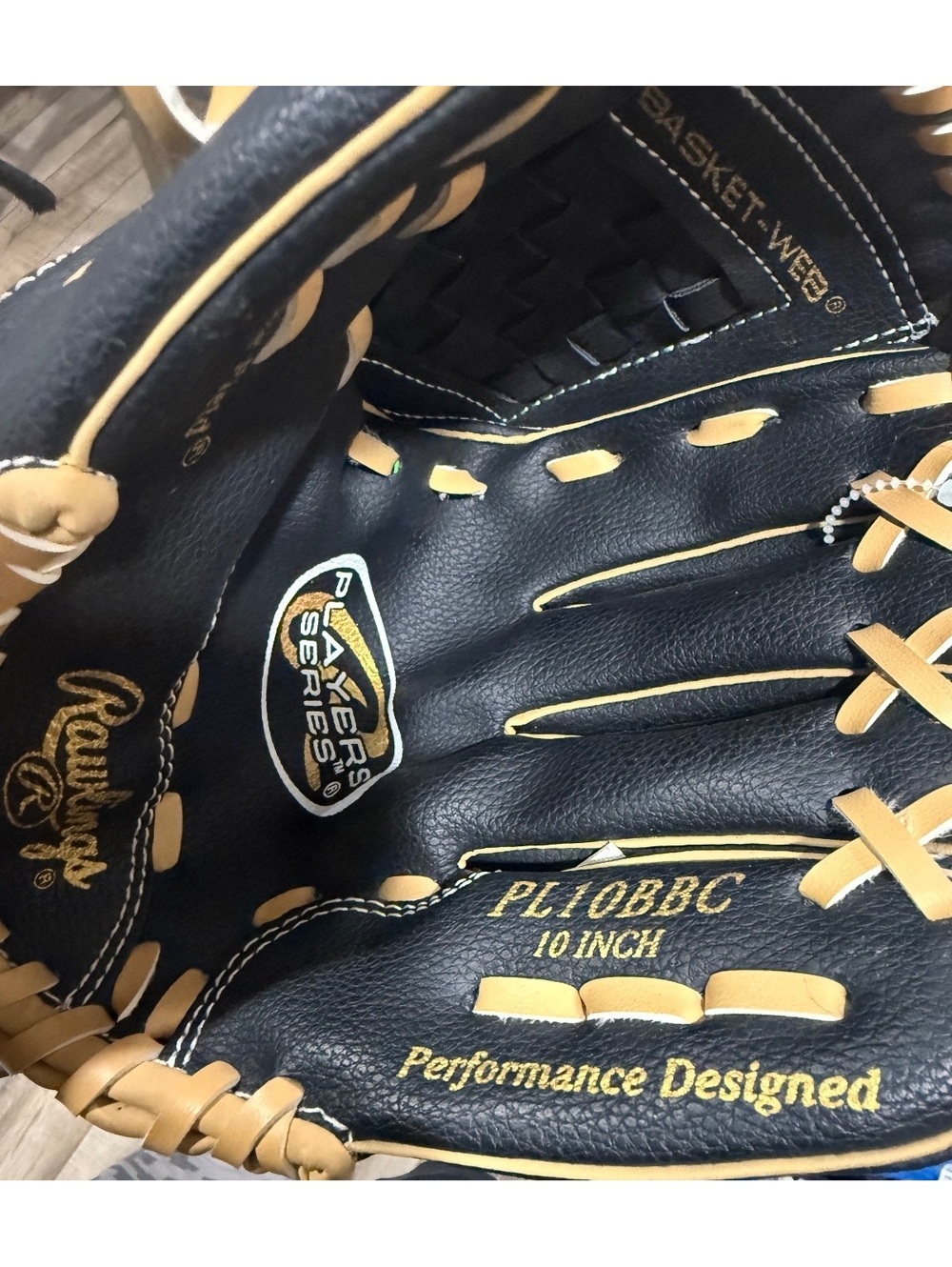 Rawlings Players Series 10 Inch RHT Baseball Glove PL10BBC